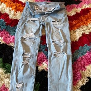 American eagle hi-rise jegging skinny jeans